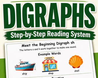 Digraphs-leessysteem | Begin- en einddigraphs | Fonische interventie | Decodering, vloeiendheid - beoordeling | Hulp bij het lezen van groep 2