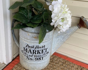 Fresh Flower Market Decal