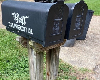 Custom Mailbox Decals - Set of 2
