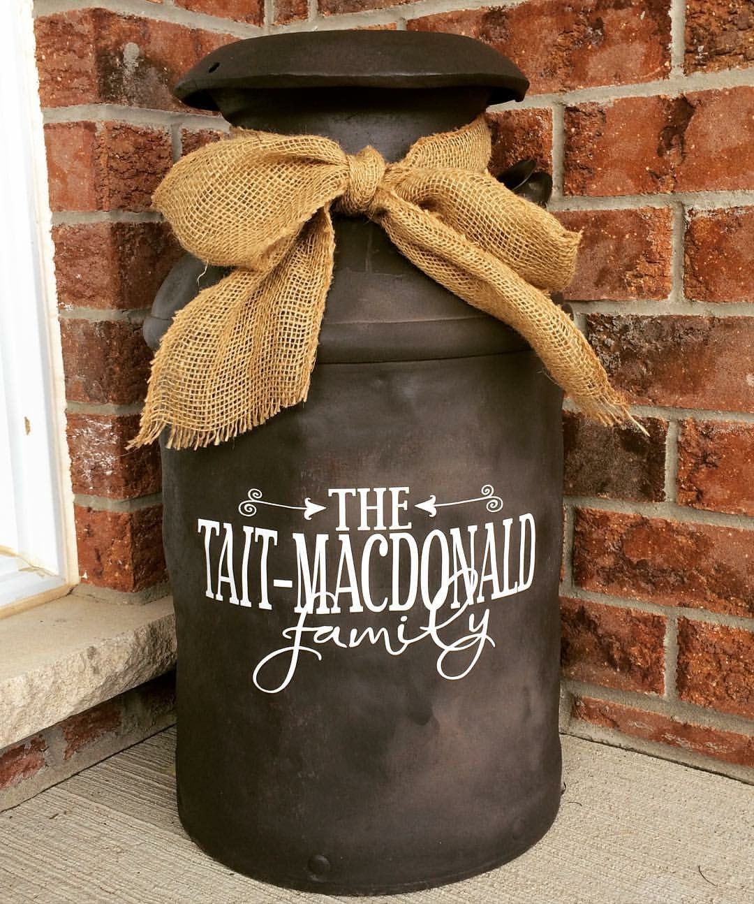 Personalized Family Name Decal (Decal Only)