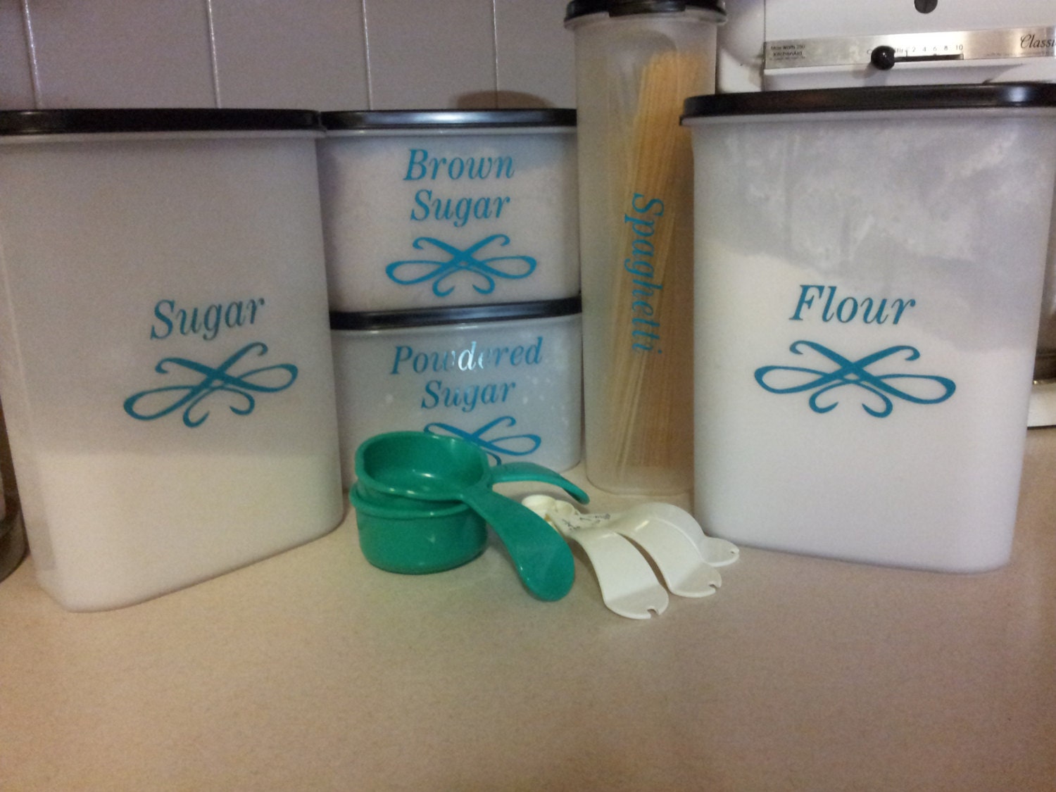 Custom Canister Label for Your Tupperware or Any Other Kitchen Etsy