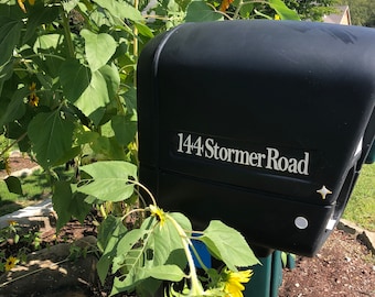 Custom Address Decal