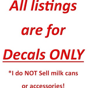 Welcome Decal for Milk Can, Front Door or other Front Porch Decor Decal Only image 2