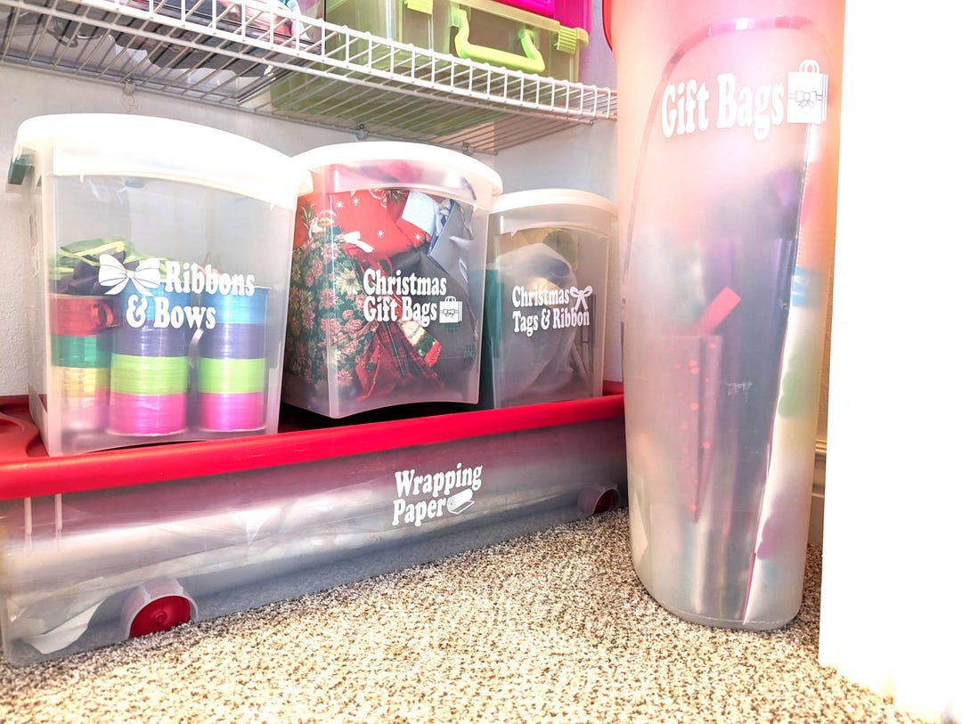 SMALL Storage Label for Organization (decal ONLY) - Etsy