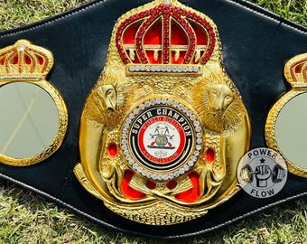 WBA Boxing Championship Belt – Gold Plated Champion Title Belt