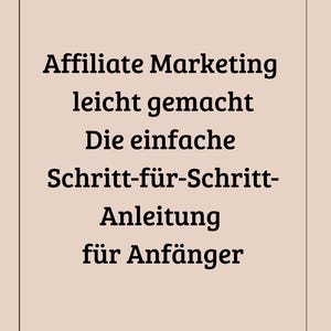 Affiliate-marknadsföring | Nybörjarguide | Steg-för-steg-grunderna