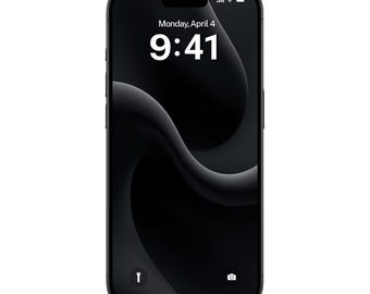 Minimalistyczna, ciemna, abstrakcyjna tapeta na telefon | Matowa czerń (5 sztuk) (pobranie cyfrowe)