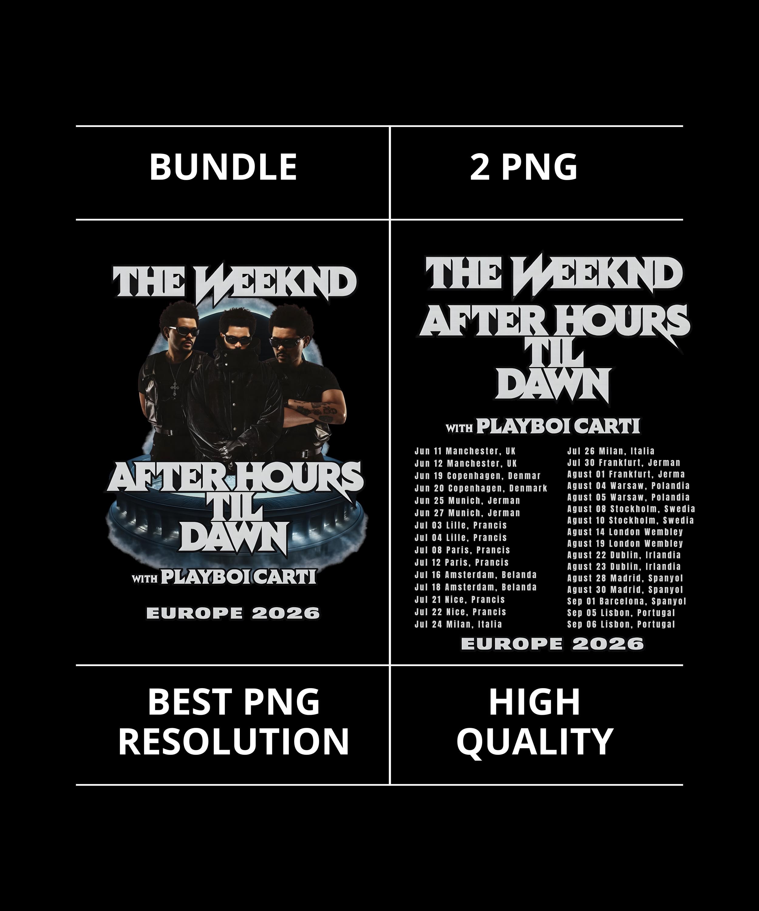 The weeknd merch tour - Etsy 日本