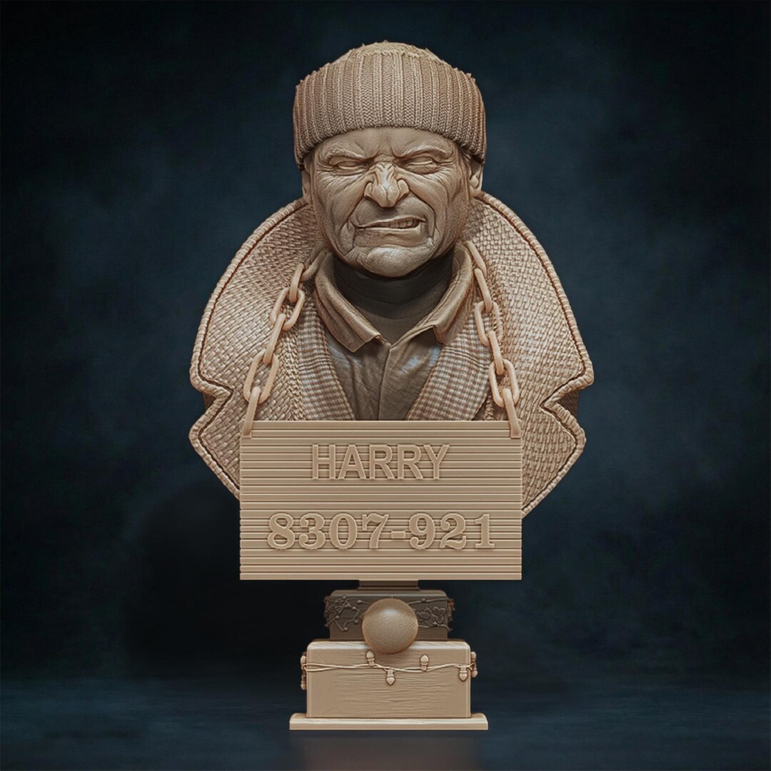 Clumsy Burglar Bust | Classic Comedy Villain Portrait | STL 3D PRINT ...