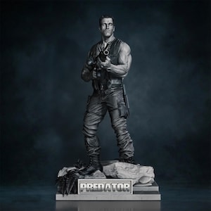 Jungle Commando Action Statue | Tactical Hero Figure | STL 3D PRINT Files