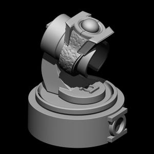 Smaragd Power Ring | Bärbar Cosplay-ring | STL 3D-utskriftsfiler