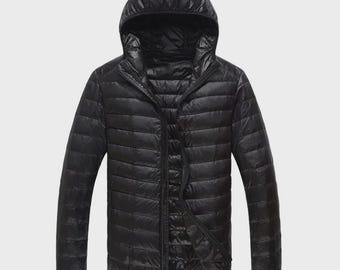 Unisex vattenavvisande täckjacka – ultravarma, quiltade ytterkläder