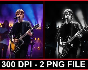 Joe Keery Tribute Concert Tour 2026 PNG Graphics: Fan Merch Bundle (Digital Download)