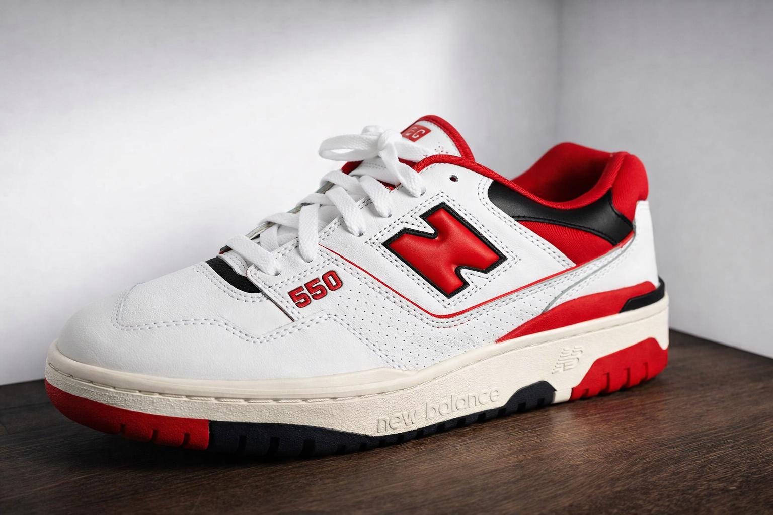 Zapatillas New Balance 550 - blanco/ed