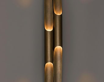 Pair Of Vintage Wall Lamp Brass Antique Finish Handcrafted Wall Sconce Fixture