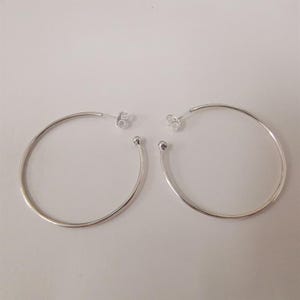 hoops of versatility pandora silver earrings