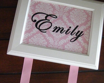 Personalized Bow Holder