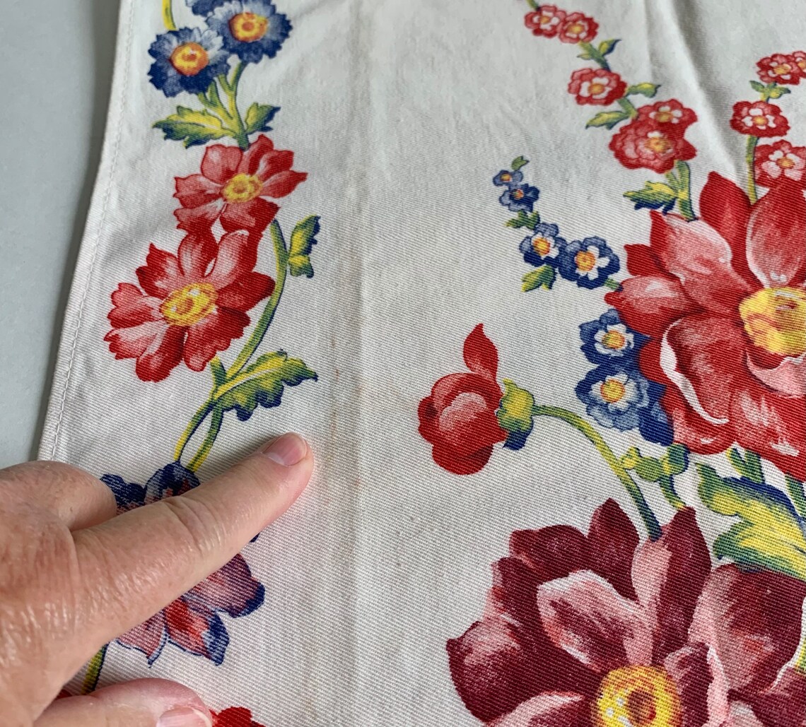 Vintage Kitchen Towels Lot of 5 Various Designs 1950's Etsy