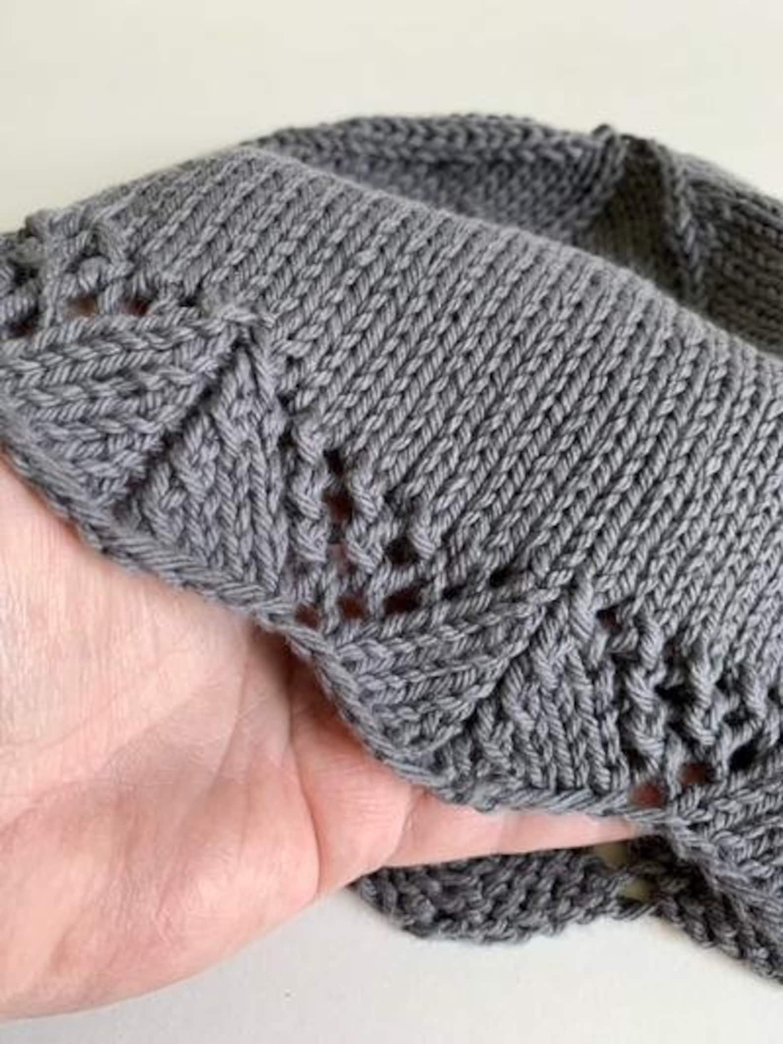 Knitting Pattern for Chemo Hat, DIY Chemotherapy Cap for Women in