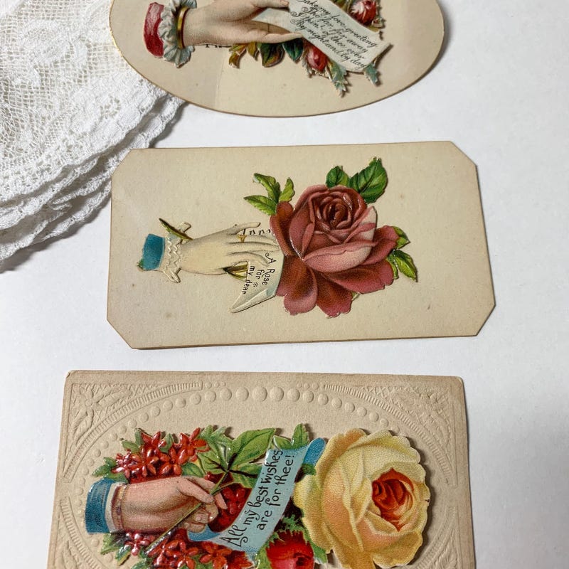 Antique Calling Card - Etsy