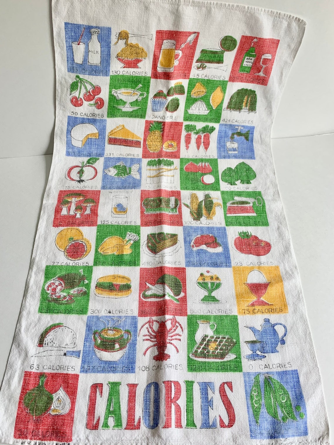 Vintage Kitchen Towels Lot of 5 Various Designs 1950's Etsy