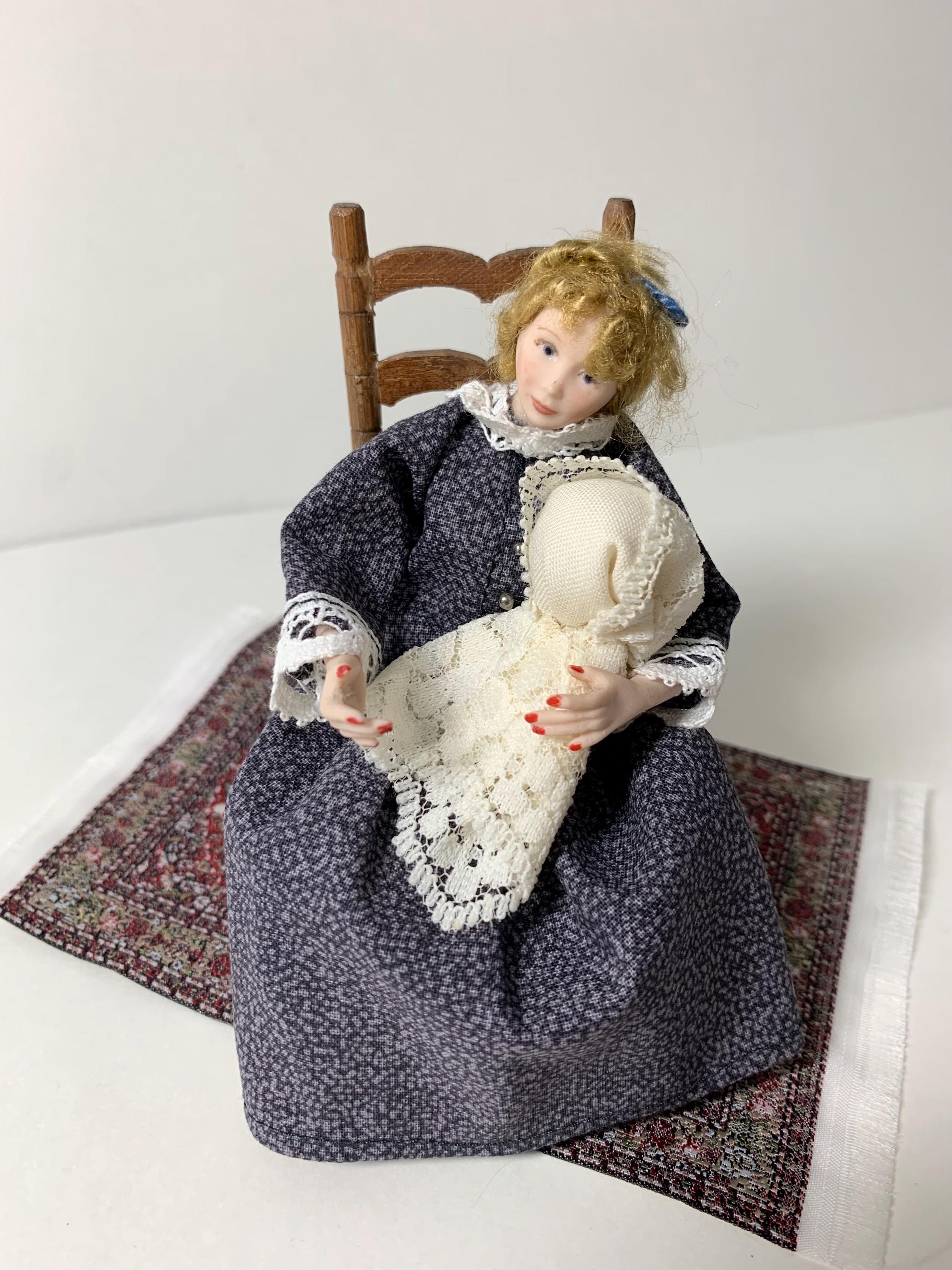 Casa Delle Bambole Miniatura Scala 1:12 Heidi Ott X 12 Paia LOTTO - Foto 3