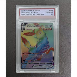 Umbreon Vmax Psa 10 - Etsy
