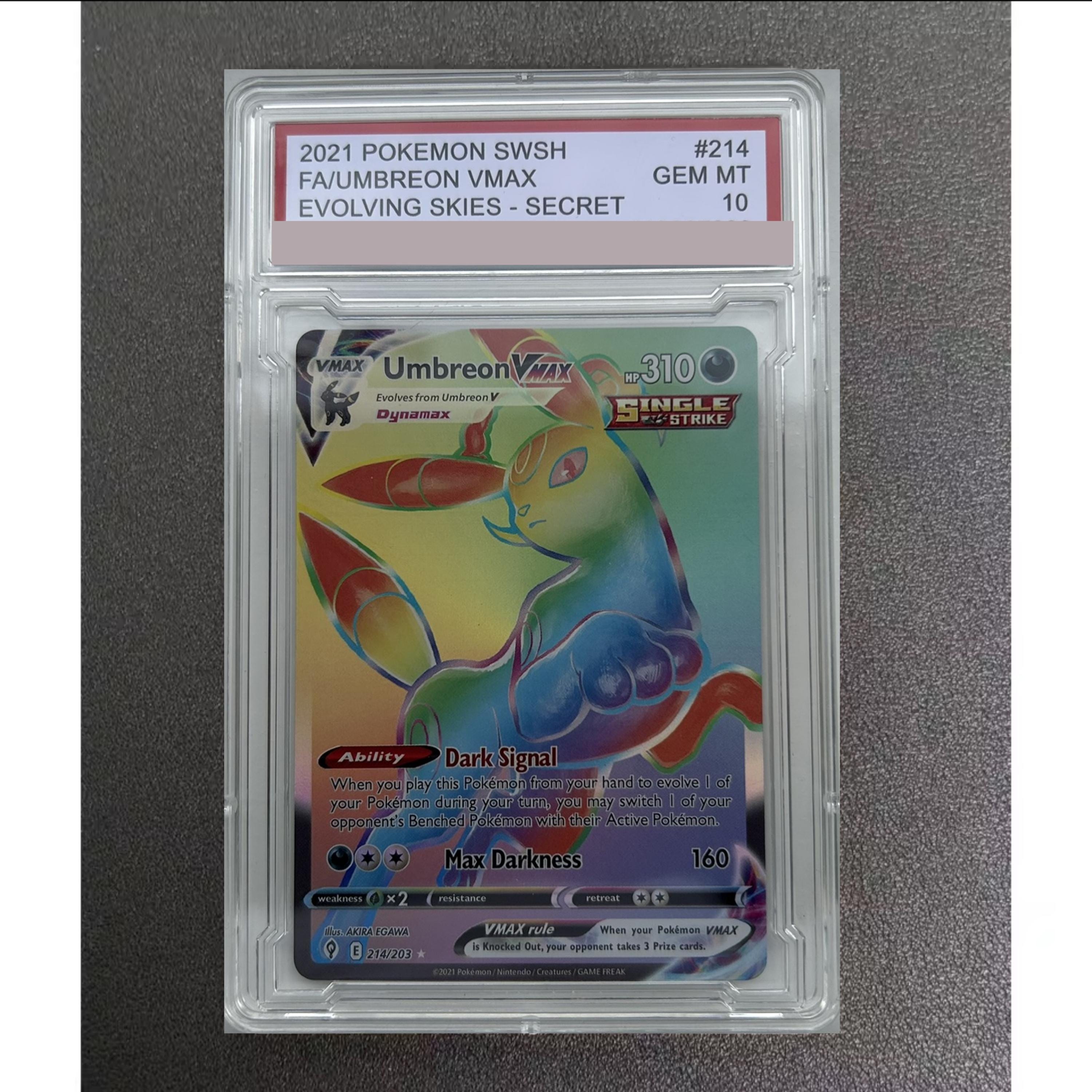 Umbreon Vmax Psa 10 - Etsy