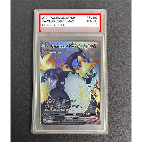 charizard graded card Tokyo Snack Box Pokemon Charizard Vmax 2021 Slabbed