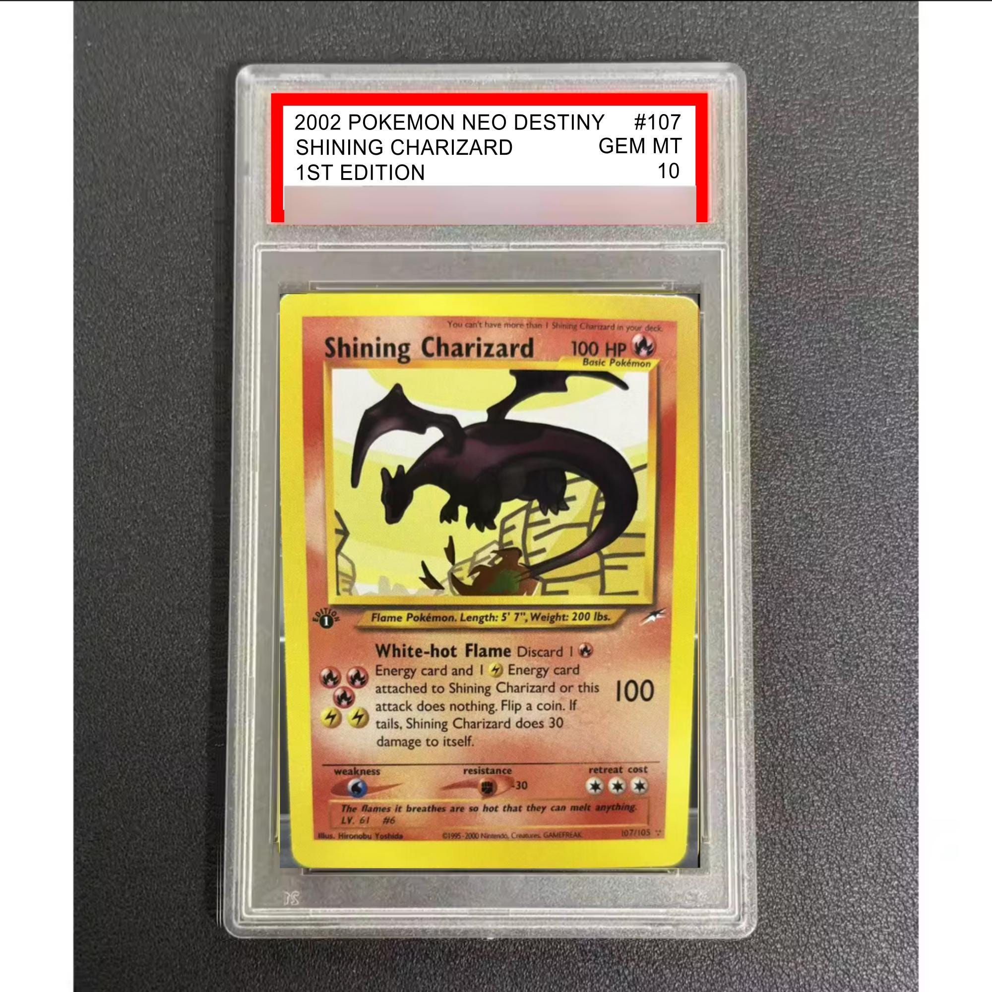 Pokemon 英語版 Shining Charizard 1st Editio First Edition Base Set Shining Charizard Holographic Pokémon PROXY