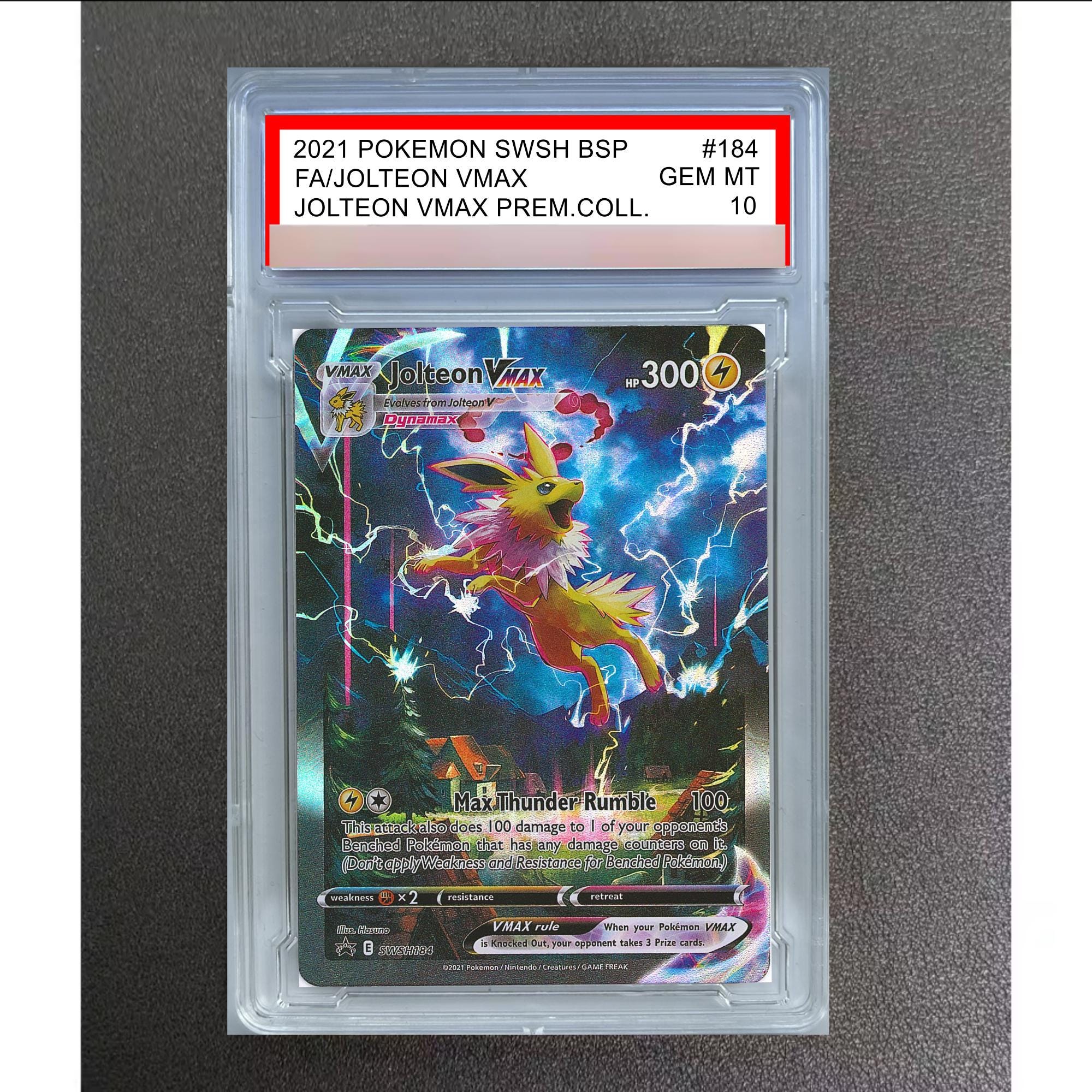 Pikachu Vmax Psa - Etsy