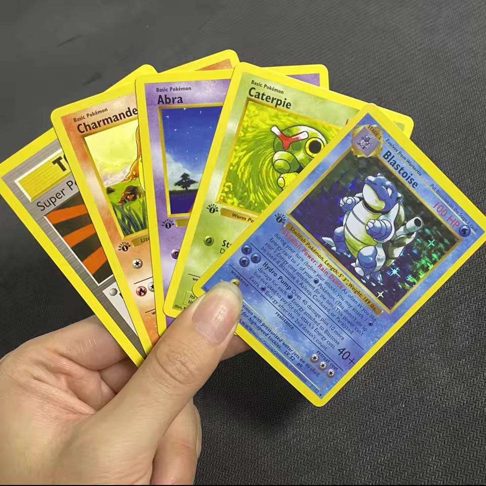 original pokemon cards first edition Pokmon 1st/2nd Generation from 1999! Pack of 50 Guaranteed Holographics and editions!! No more then 6 energy cards in each lot unless requesting more! Product ID: 792759981470 : Toys & Games As often as you like during your turn (before your attack) Original Base Set Toys, Plush,