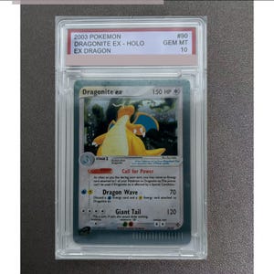 dragonite pokemon card first edition Commemorate your favorite tabletop game with this Dragonite 1999 Pokemon Fossil 1st Edition #19 PSA Authenticated 9 Card 1st Edition Dragonite - Card