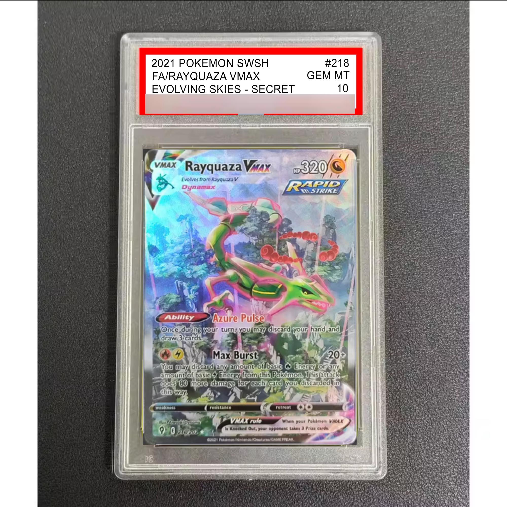 Rayquaza vmax - Etsy Nederland