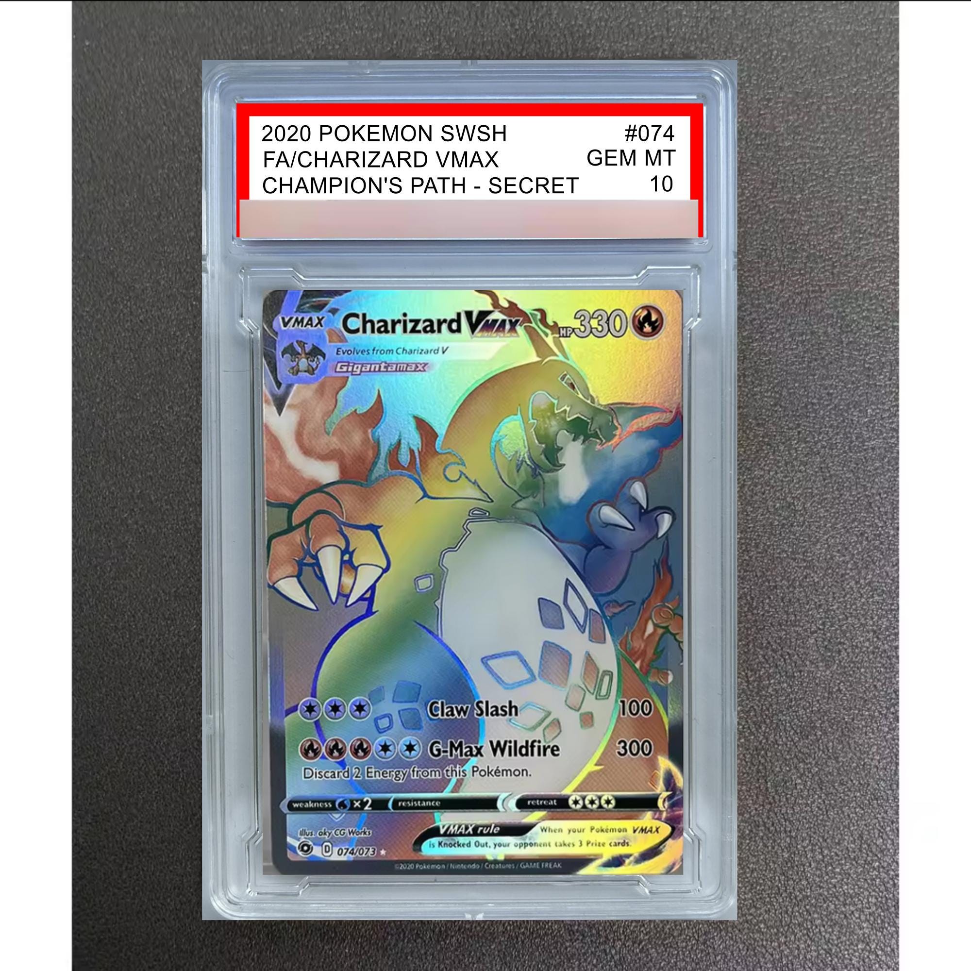 Pikachu Vmax Psa - Etsy