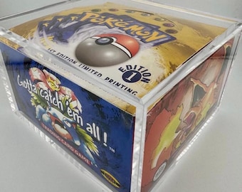 1st edition shadowless base set booster box Vintage Pokmon Pack Pokemon 1999 First Edition Shadowless