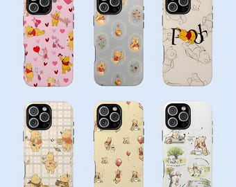 Winnie the Pooh Phone Case, Honey Bear Cover