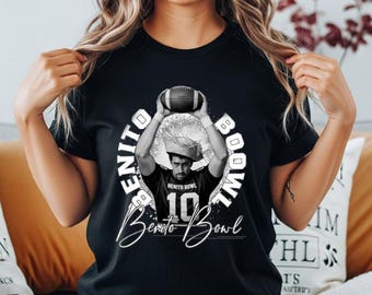 Benito Bowl Shirt, Vintage Football Fan Graphic Tee, Unisex Streetwear Gift