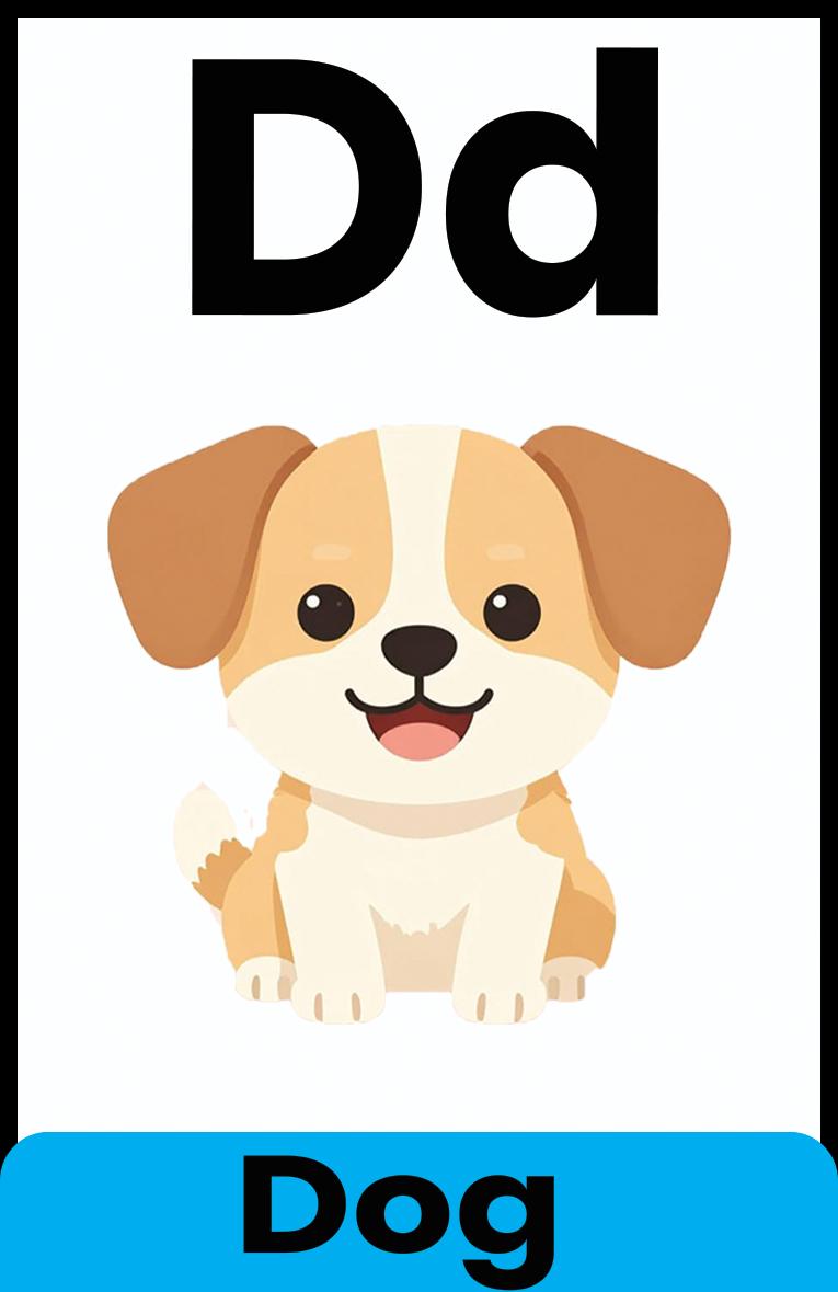 Alphabet Flashcards for Kids – Printable ABC Learning Cards