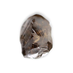 Brown Rough Diamond Natural Crystal Uncut Raw Loose Diamond 1.28 Carat