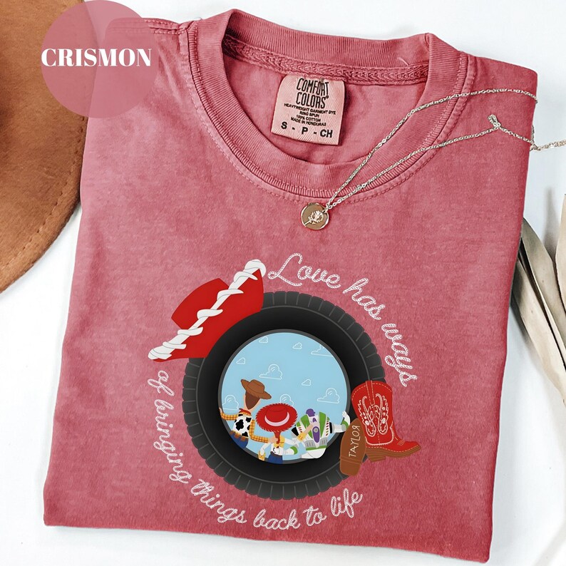 Vintage I Knew It I Knew You Shirt, TS and Toy Story 5 Friendship Shirt, Woody Buzz Lightyear Tee, Disneyland Toy Story Family Matching Tee Bild 8