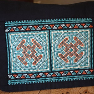 Hmong Inspired Cross Stitch Border Collection 1 PDF pattern image 2