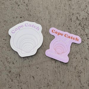 Cape Catch Shells Logo Sticker