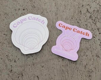 Adesivo con logo Cape Catch Shells