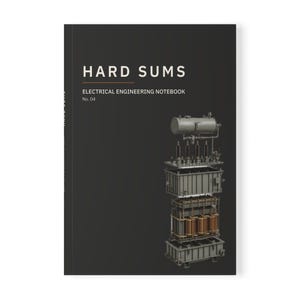 Hard Sums Notebook A5 | Electrical Engineering Softcover Journal
