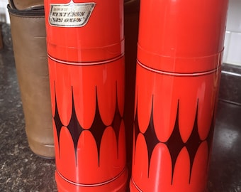 Par de termos Aladdin vintage con estuche original.