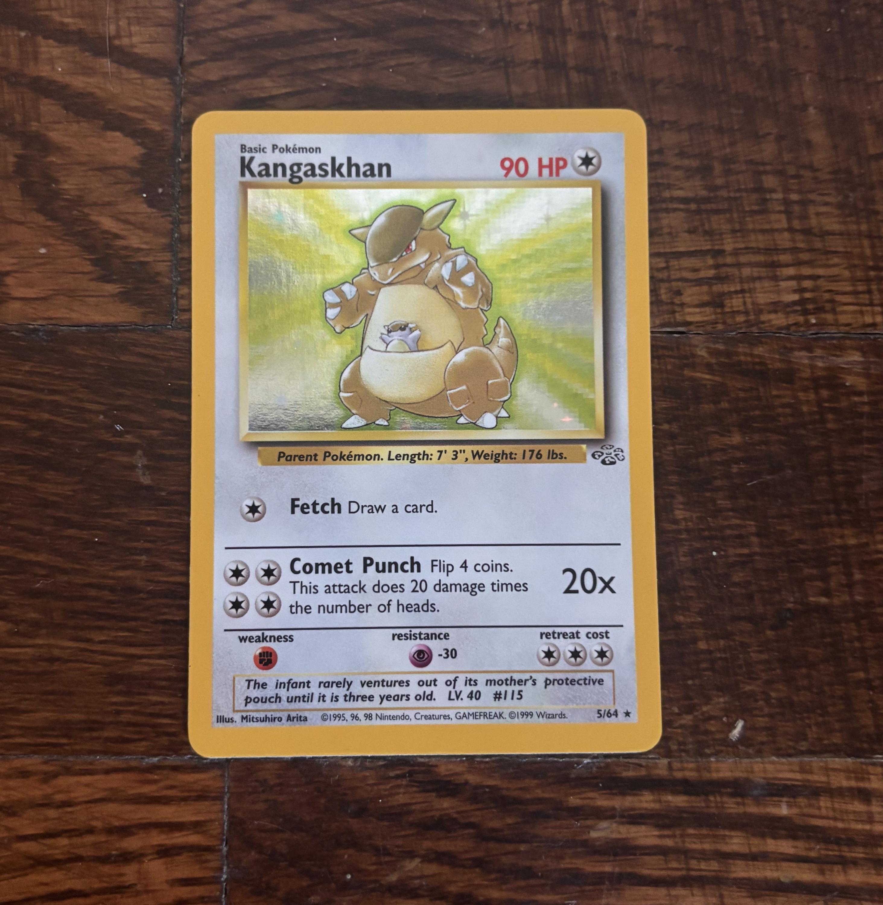 Holo Kangaskhan - Etsy