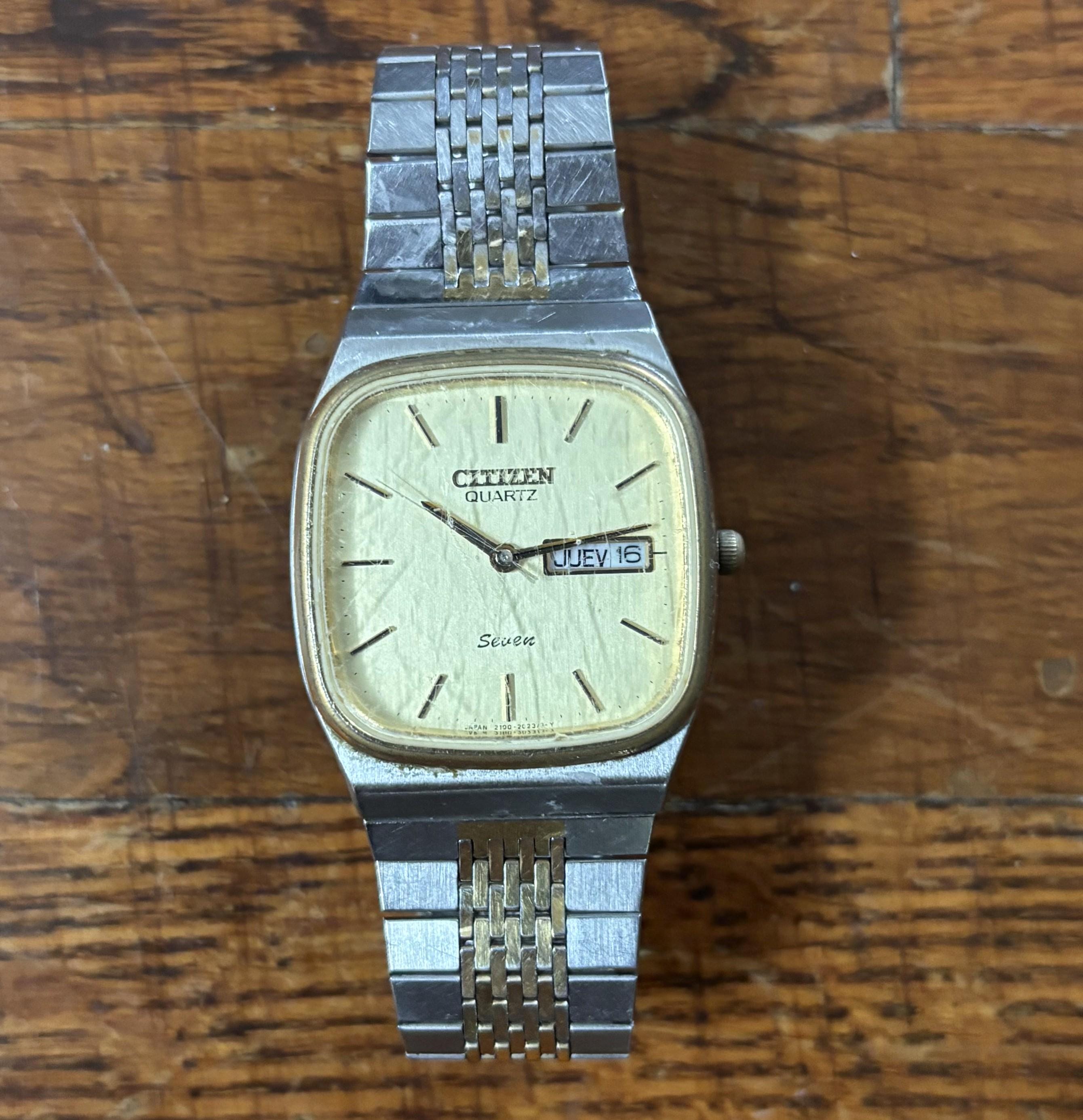 Citizen Seven Watch - Etsy