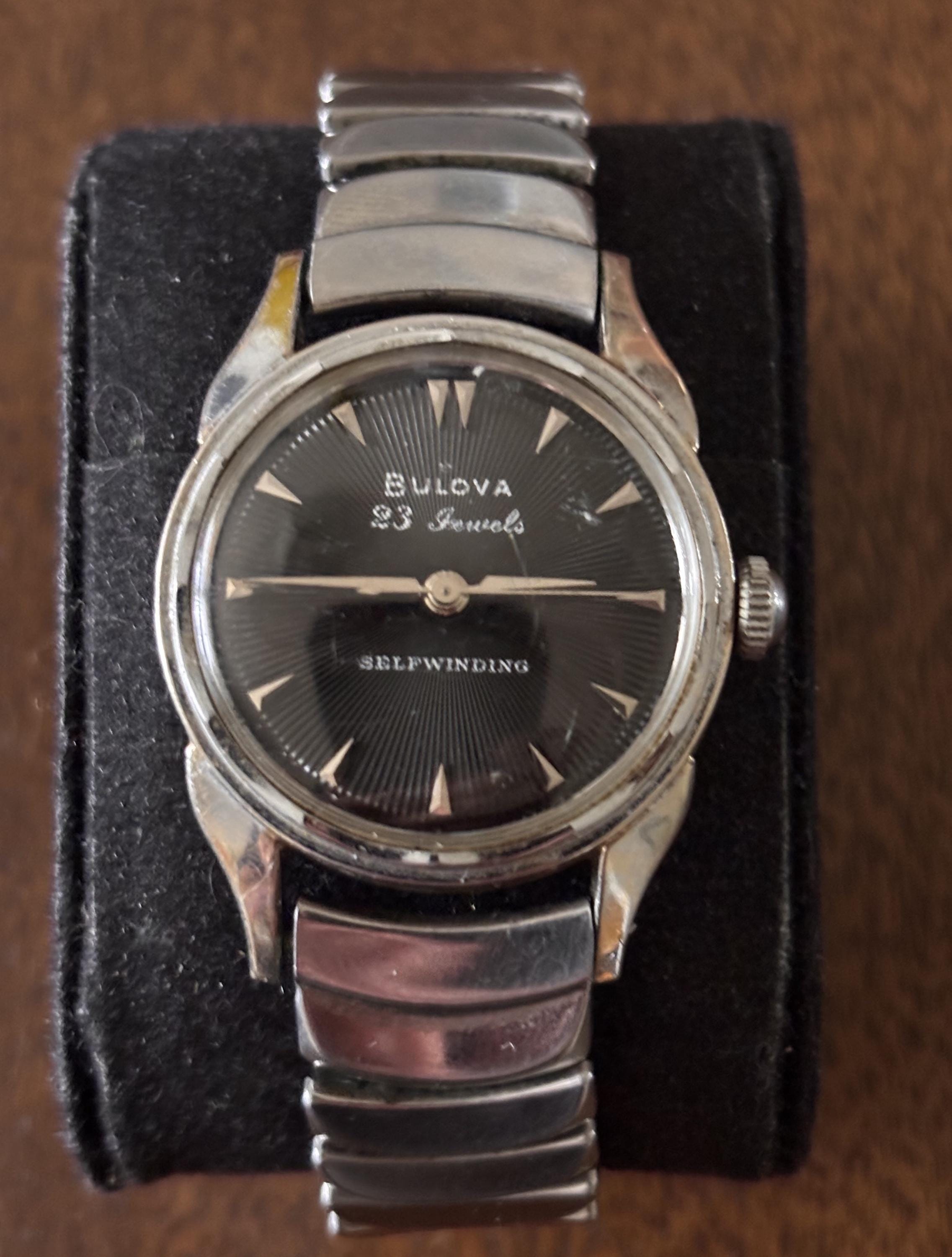 Bulova 23 jewel automatic watch - Etsy 日本
