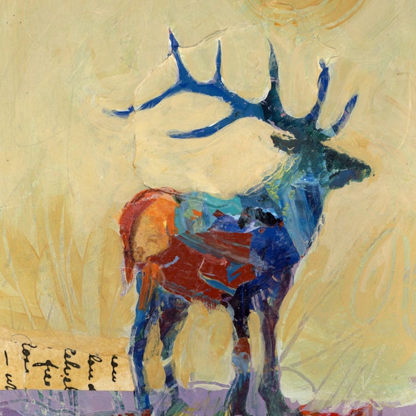 Deer Original Painting